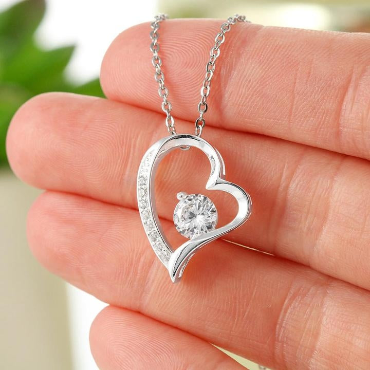 Special Valentine Gift For Your Girlfriend- Silver Necklace