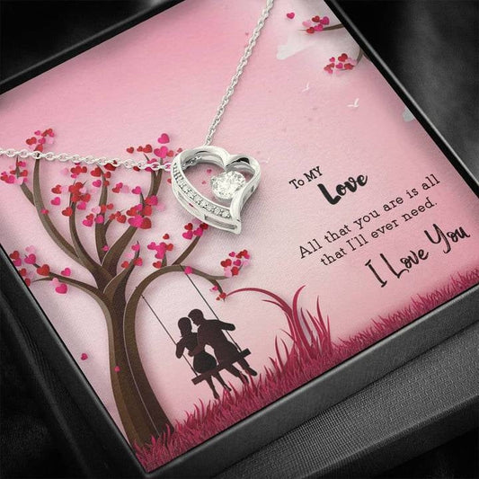 Best Gift For Your Love - 925 Sterling Silver Necklace